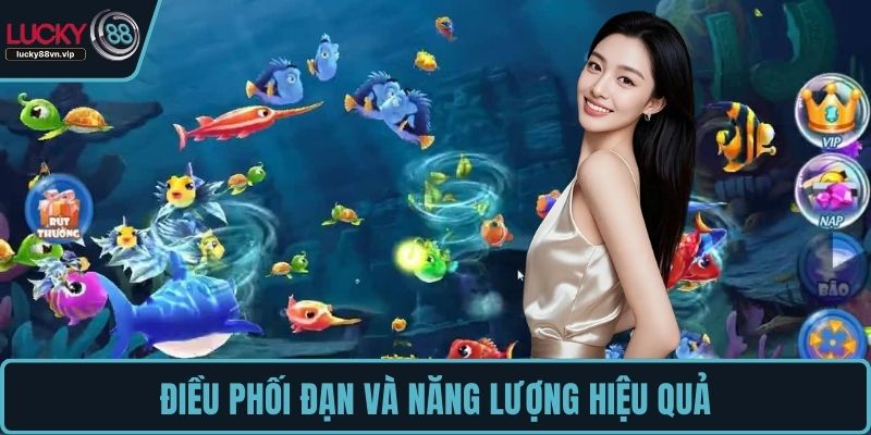 Điều phối đạn và năng lượng hiệu quả