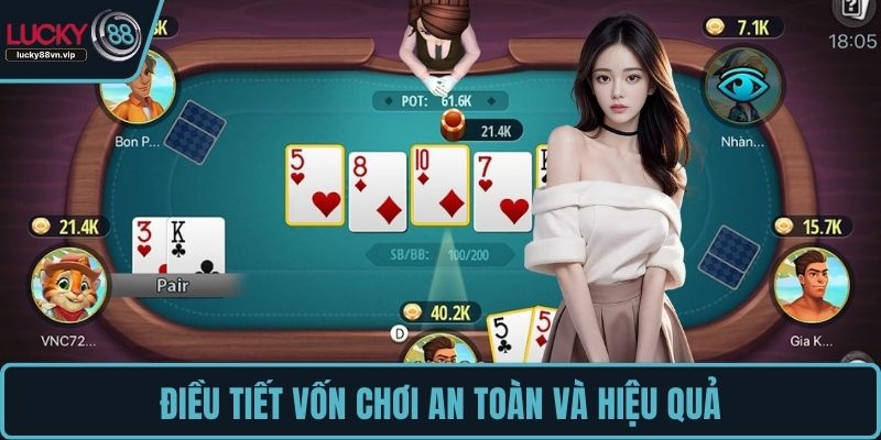 Điều tiết vốn chơi an toàn và hiệu quả