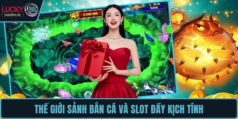 Thế giới sảnh bắn cá và slot đầy kịch tính