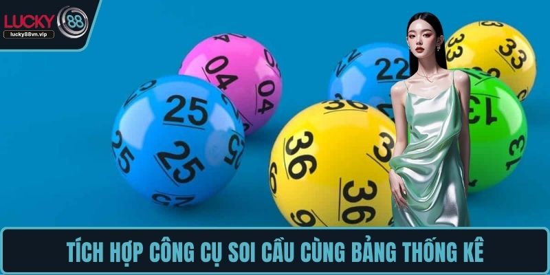 Tích hợp công cụ soi cầu cùng bảng thống kê Tích hợp công cụ soi cầu cùng bảng thống kê