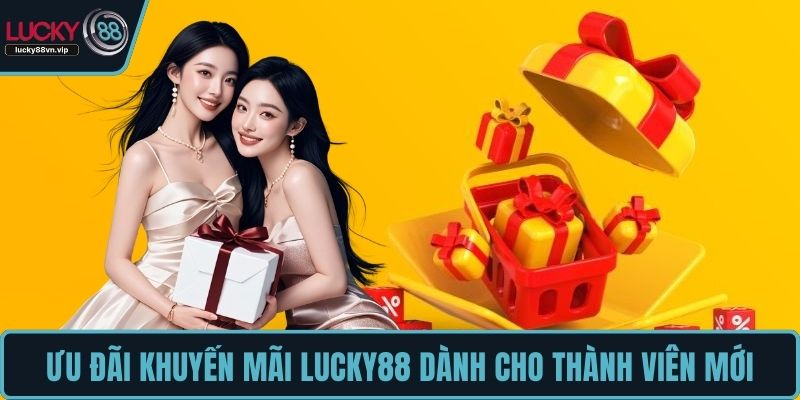 Ưu đãi khuyến mãi LUCKY88 dành cho thành viên mới